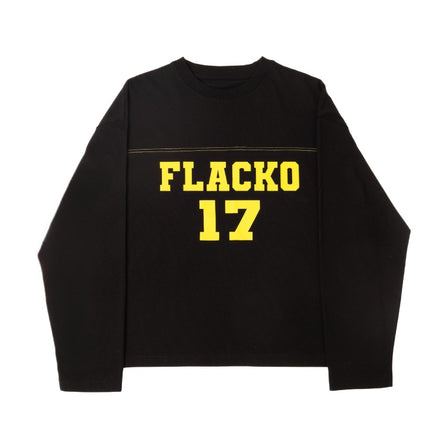 longsleeve black and yellow "FLACKO 17"